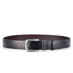 Vintage Men's Cowhide Leather Belts With Stainless Steel Buckle