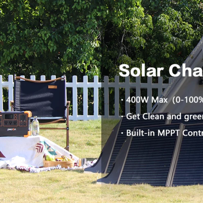 Pecron E600LFP 1200W Portable Solar Station + 200w Solar Panel