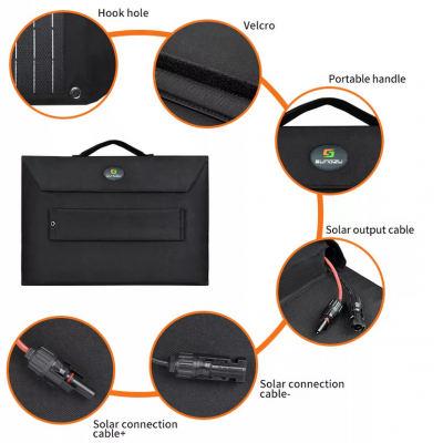 Sungzu 1000W AC/DC Output Multifunction 336000mAh Home Portable Power Outdoor Solar Generator