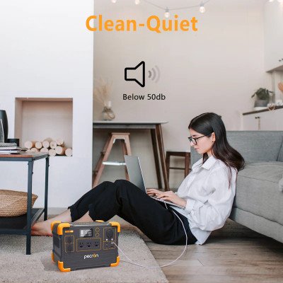 Pecron E600LFP 1200W Portable Solar Station + 400w Solar Panel